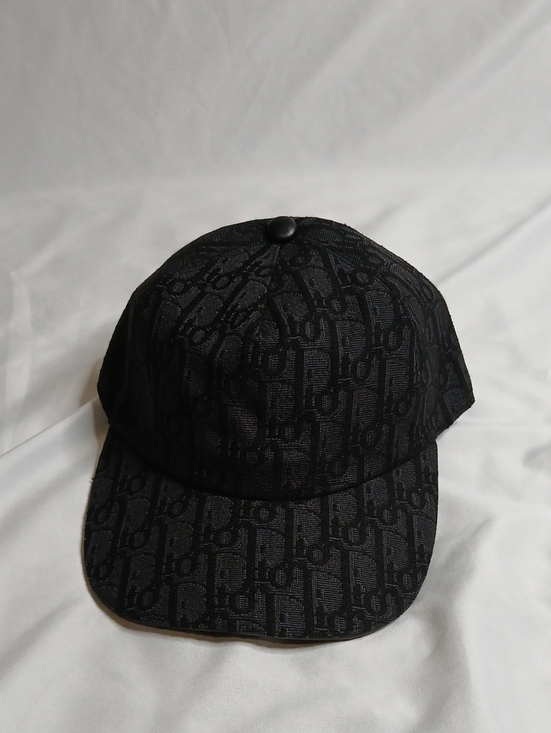 Dior Other - Dior Black Monogram Baseball Cap